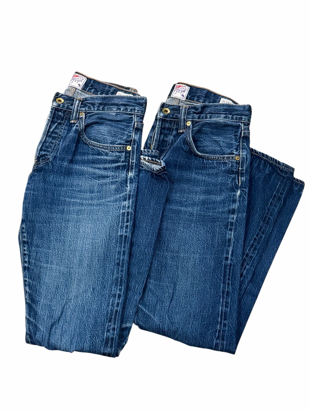 PRPS 25 El Camino Boyfriend Straight Leg Selvedge Denim Jeans TWO PAIRS B2